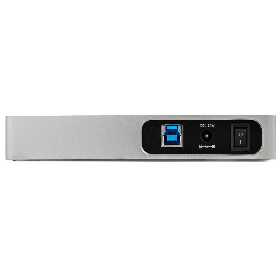 Startech.Com 7 Port Usb C Hub With Fast Charge Port - Usb-C To 5X Usb-A 2X Usb-C (Usb 3.0 Superspeed
