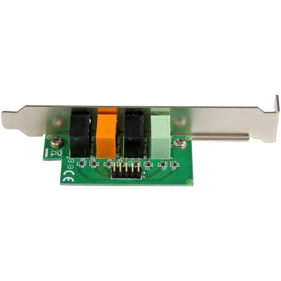 Startech.Com 7.1 Channel Sound Card - Pci Express, 24-Bit, 192Khz