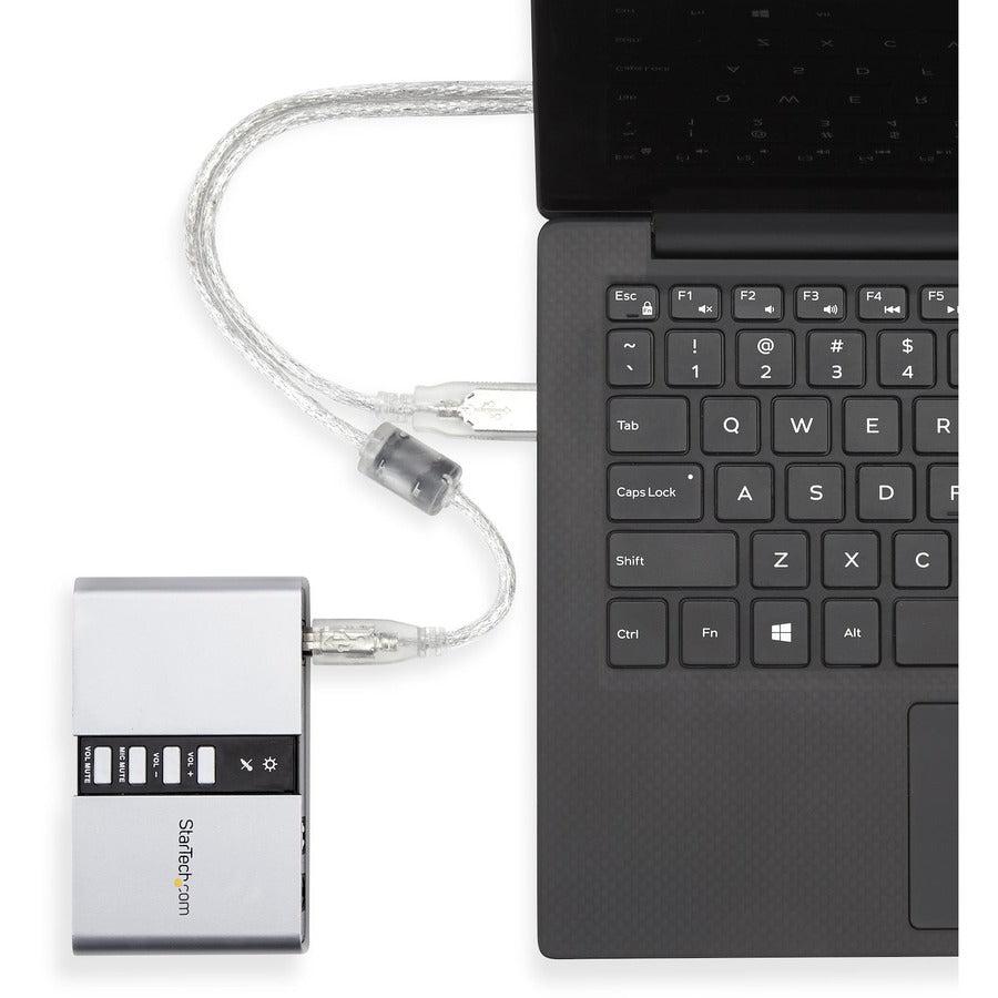 Startech.Com 7.1 Usb Audio Adapter External Sound Card With Spdif Digital Audio