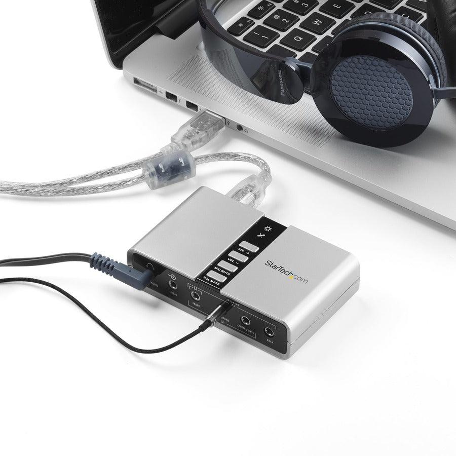 Startech.Com 7.1 Usb Audio Adapter External Sound Card With Spdif Digital Audio