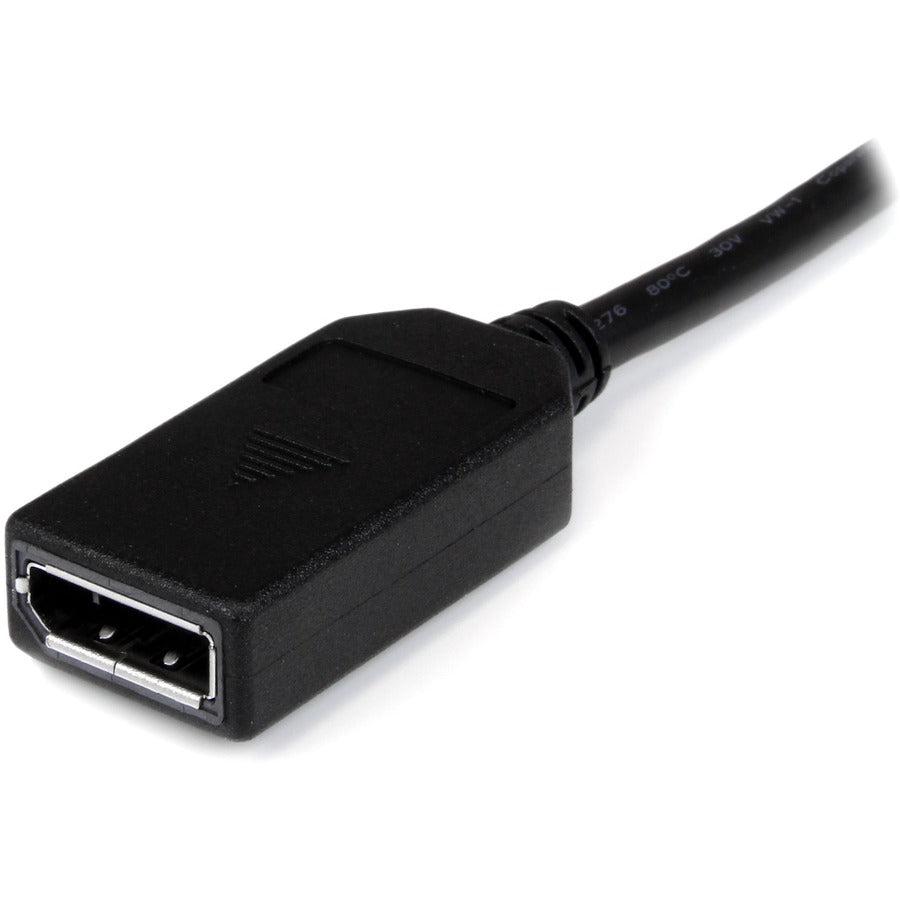 Startech.Com 8" (20 Cm) Dms-59 To Dual Displayport Adapter Cable - 4K X 2K Video - Lfh Dms 59 Pin