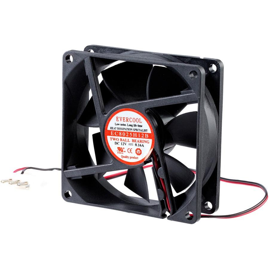 Startech.Com 80X25Mm Dual Ball Bearing Computer Case Fan W/ Lp4 Connector