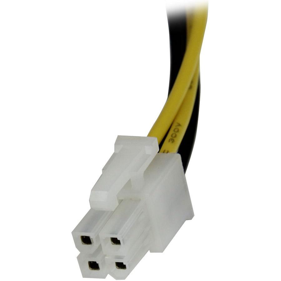 Startech.Com 8In Atx12V 4 Pin P4 Cpu Power Extension Cable - M/F