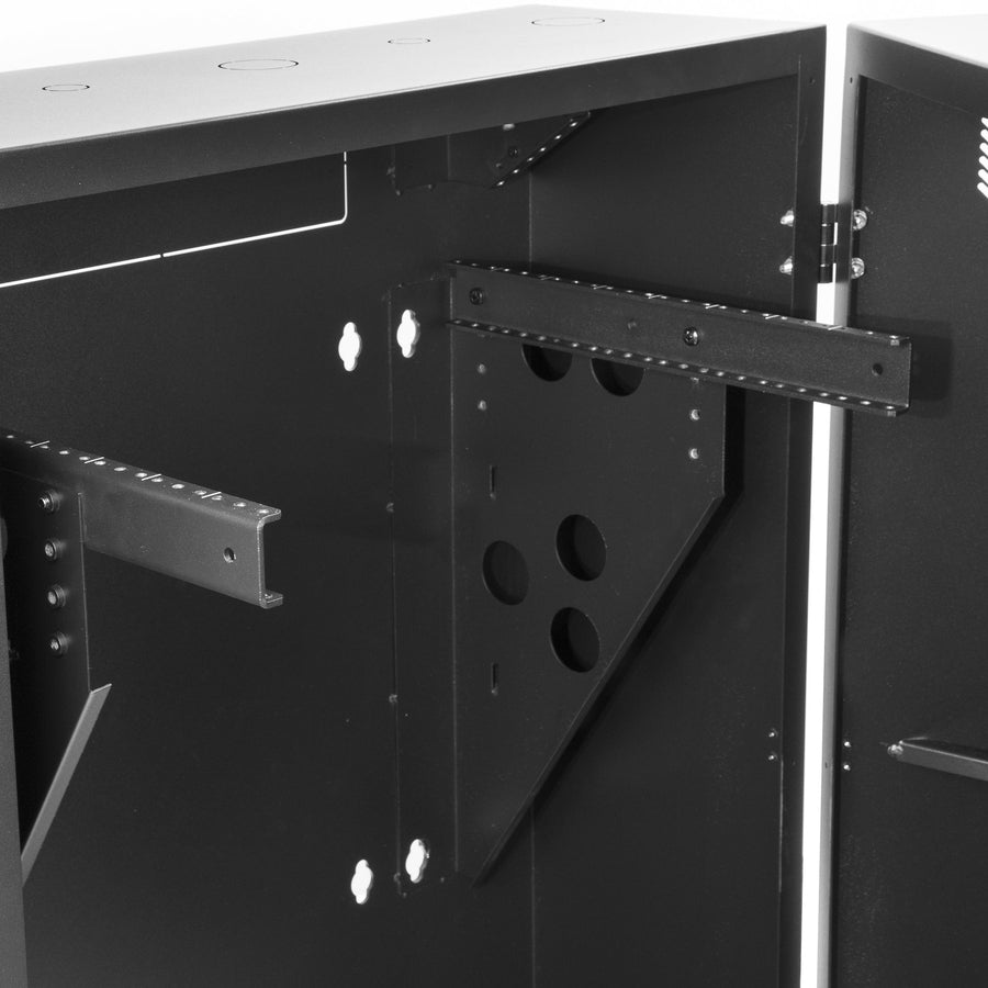 Startech.Com 8U 19" Vertical Wall Mount Server Rack Cabinet - Low Profile (15") - 30" Deep Locking