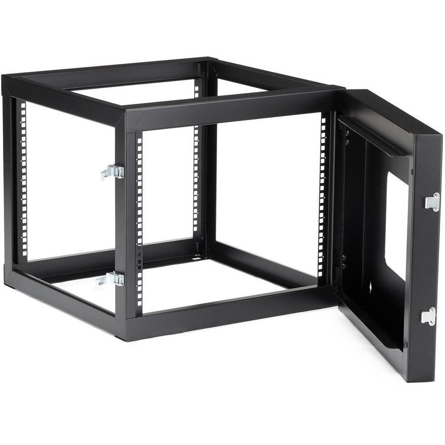 Startech.Com 8U 22In Depth Hinged Open Frame Wall Mount Server Rack