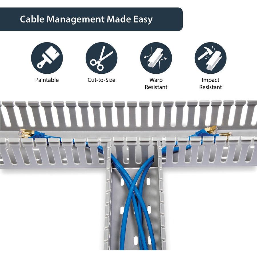 Startech.Com Ad3X3 Cable Protector White
