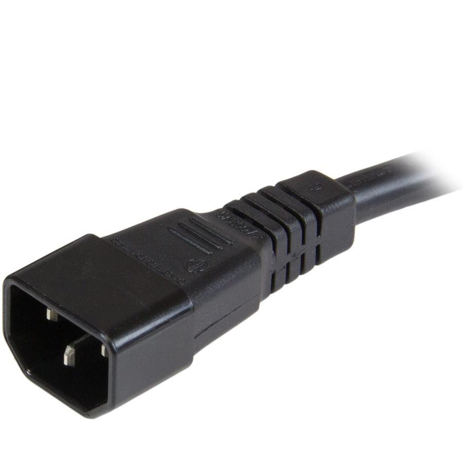 Startech.Com Computer Power Cord - C14 To C19, 14 Awg, 3 Ft