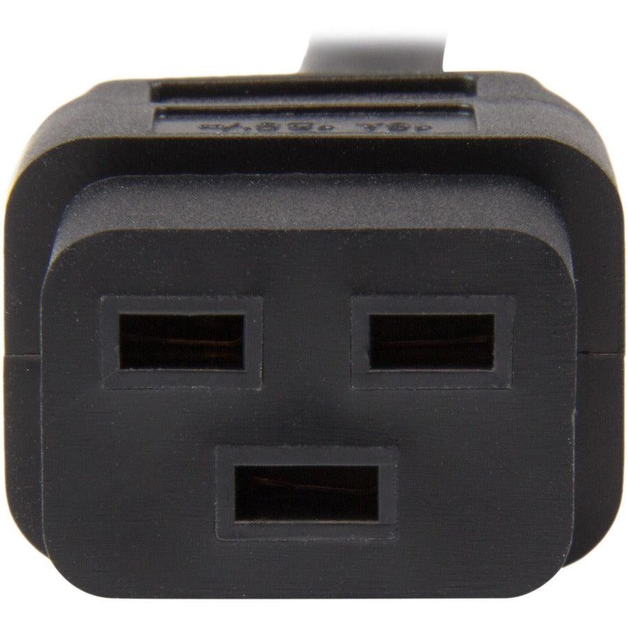Startech.Com Computer Power Cord - C19 To C20, 14 Awg, 3 Ft