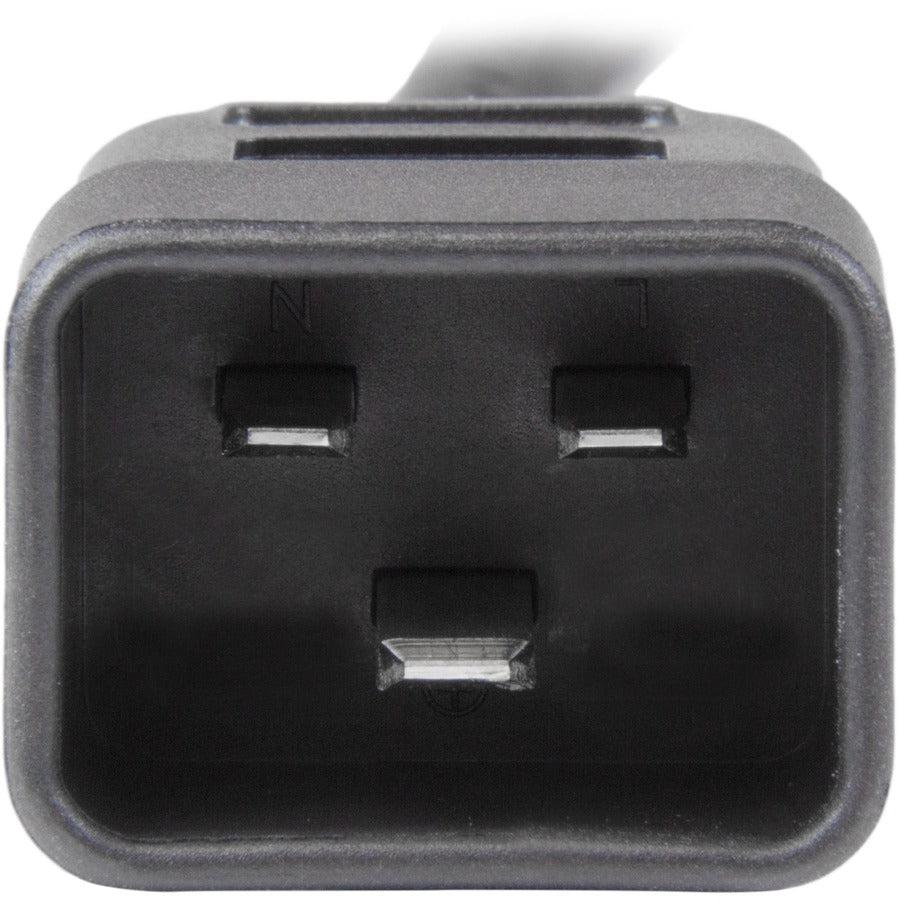 Startech.Com Computer Power Cord - C19 To C20, 14 Awg, 3 Ft
