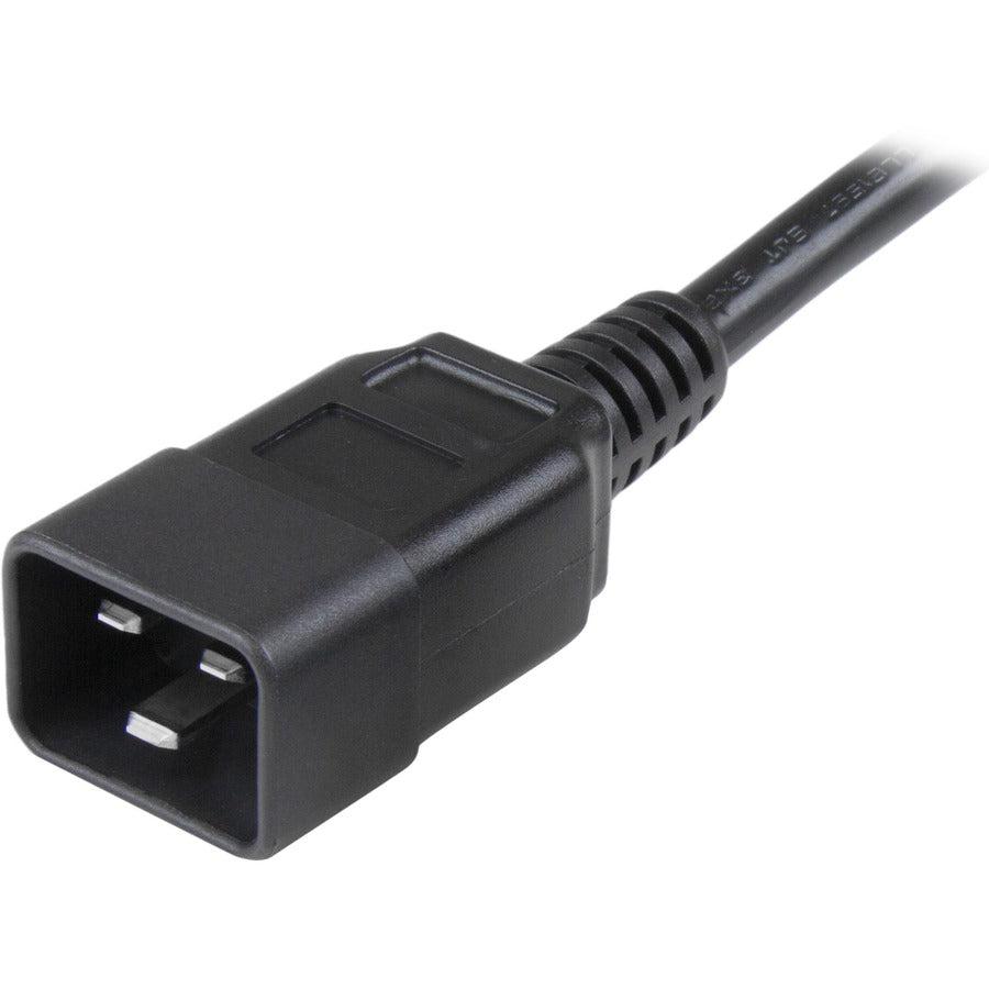 Startech.Com Computer Power Cord - C19 To C20, 14 Awg, 3 Ft