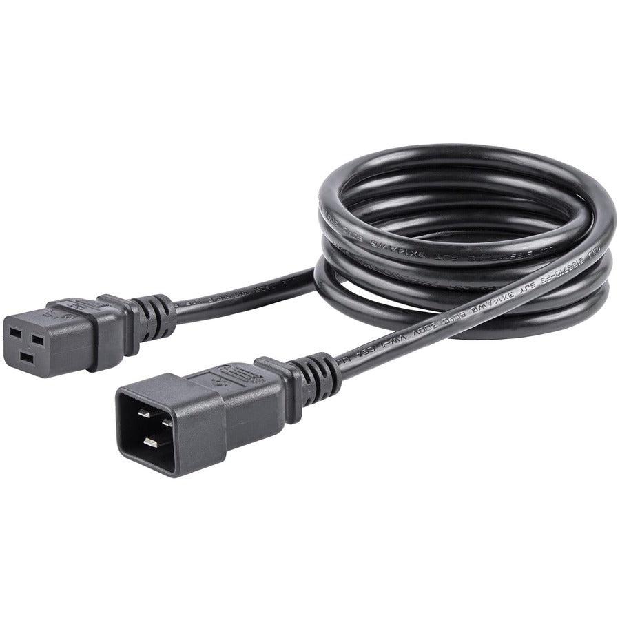 Startech.Com Computer Power Cord - C19 To C20, 14 Awg, 6 Ft