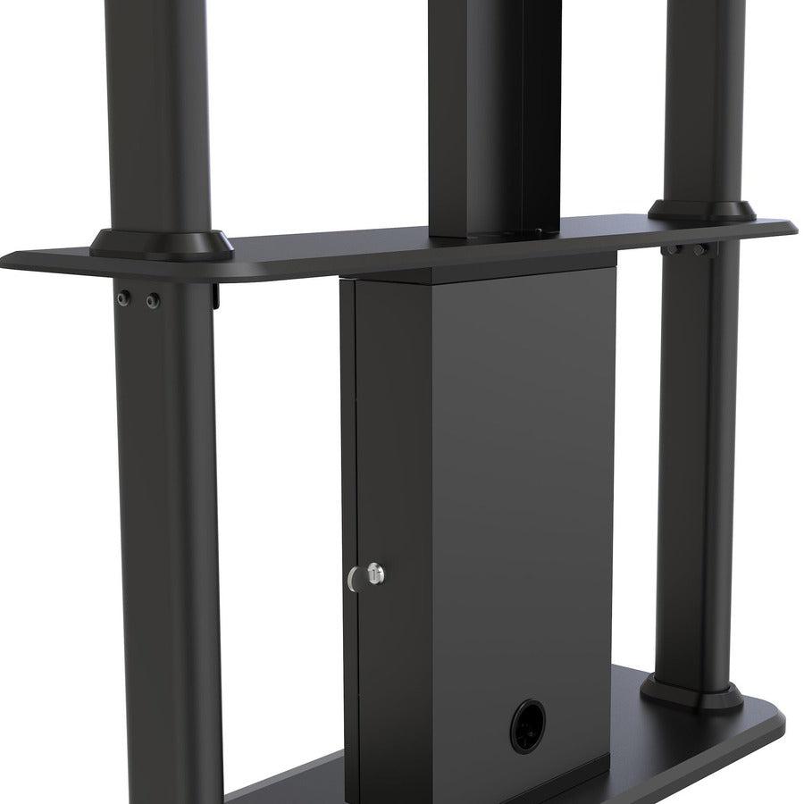 Startech.Com Digital Signage Display Stand - Black - Locking