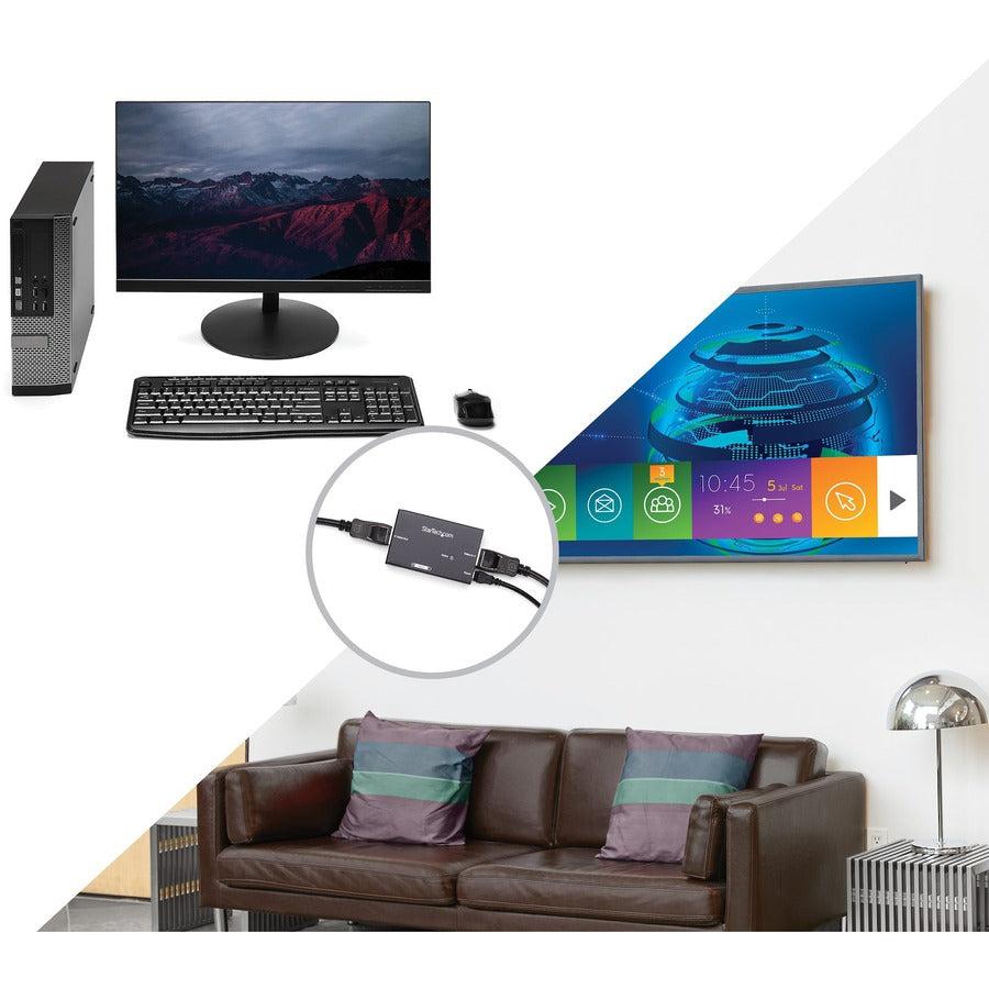 Startech.Com Displayport Signal Booster - Dp Extender - 4K 60Hz