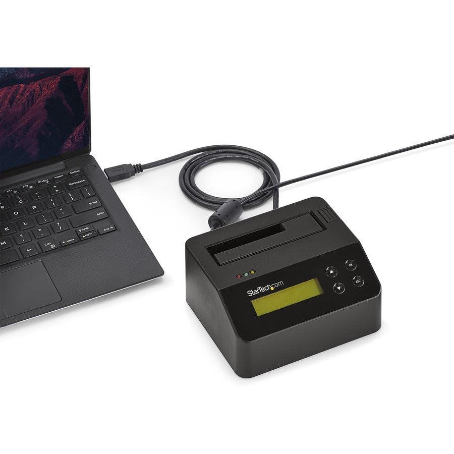 Startech.Com Drive Eraser And Dock For 2.5 / 3.5In Sata Ssd / Hdd - Usb 3.0