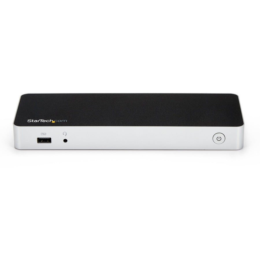 Startech.Com Dual Monitor Usb C Docking Station With 60W Power Delivery For Windows Laptops - Usb C To Hdmi Or Dvi Dock - Usb 3.1 Gen 1 Type C Dock W/ Charging - Thunderbolt 3 Compatible
