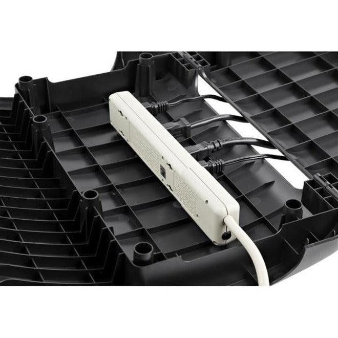 Startech.Com Ergonomic Foot Rest - Rocking Footrest W/ Cable Management/Storage - Under Desk Foot