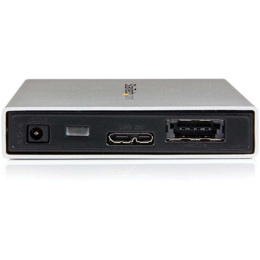 Startech.Com Esatap / Esata Or Usb 3.0 External 2.5In Sata Iii 6 Gbps Hard Drive Enclosure With Uasp  Portable Hdd / Sdd