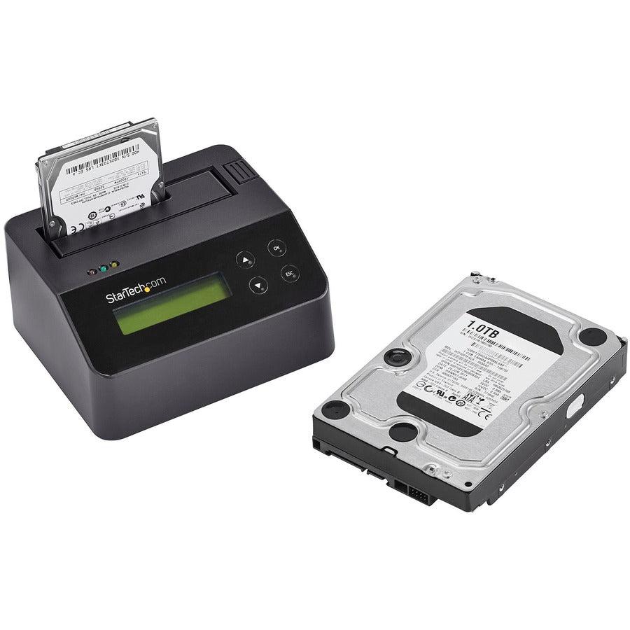 Startech.Com Hard Drive Eraser And Docking Station - Standalone W/ 4Kn Support