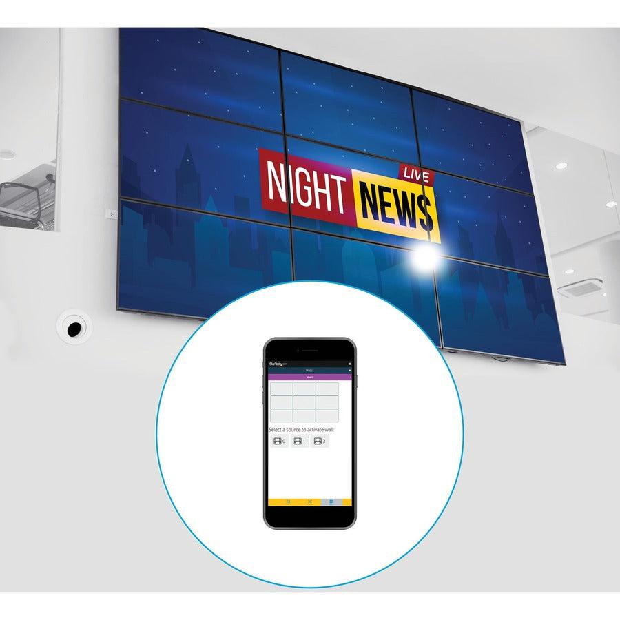 Startech.Com Hdmi Video Over Ip Gigabit Lan Ethernet Receiver For St12Mhdlan - 1080P