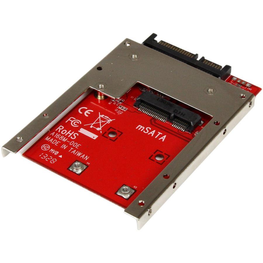 Startech.Com Msata Ssd To 2.5In Sata Adapter Converter