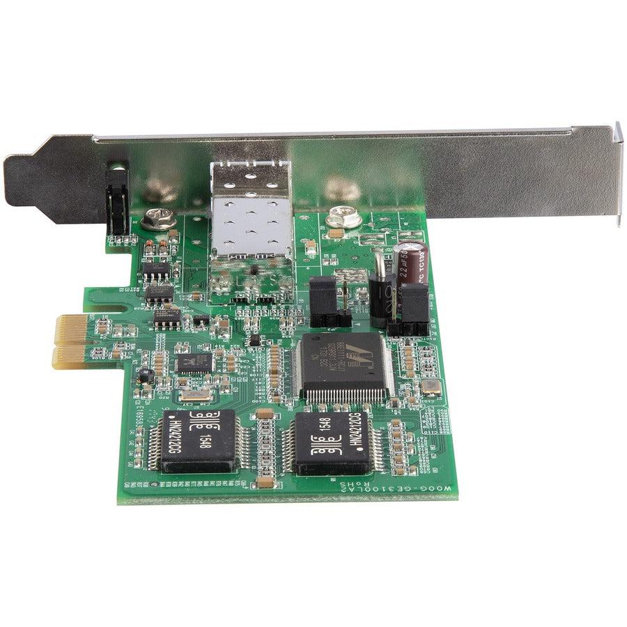 Startech.Com Pci Express Gigabit Ethernet Fiber Network Card W/ Open Sfp - Pcie Sfp Network Card Adapter Nic
