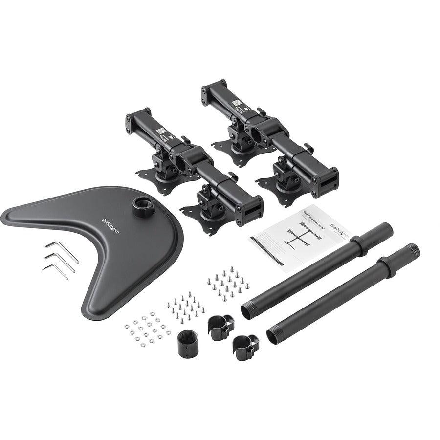 Startech.Com Quad-Monitor Desktop Stand - Articulating