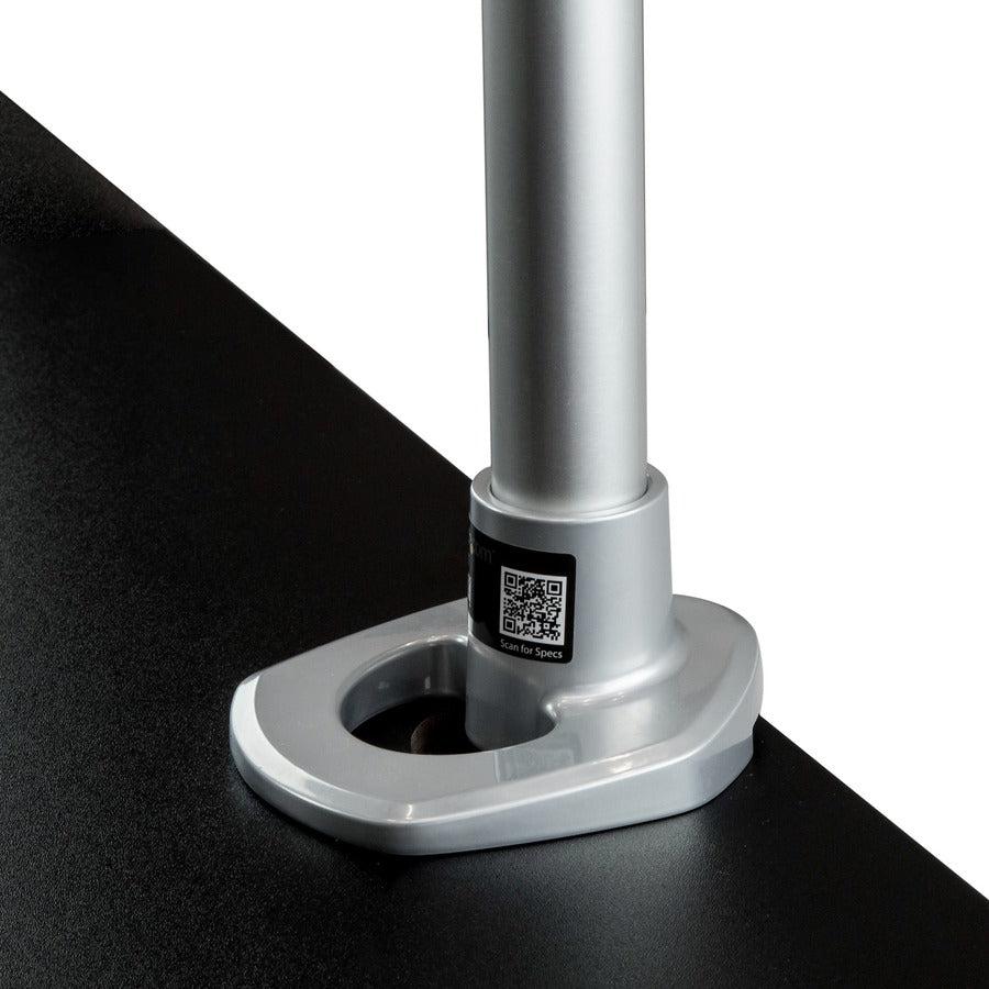 Startech.Com Sit-Stand Desk Converter With Monitor Arm - 35” Wide Work Surface - For Up To 30" Monitor