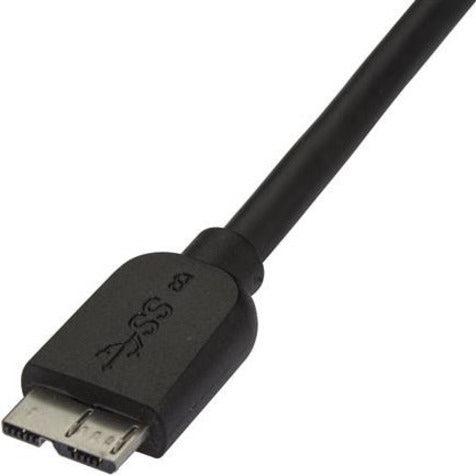 Startech.Com Slim Micro Usb 3.0 Cable - M/M - 15Cm (6In)