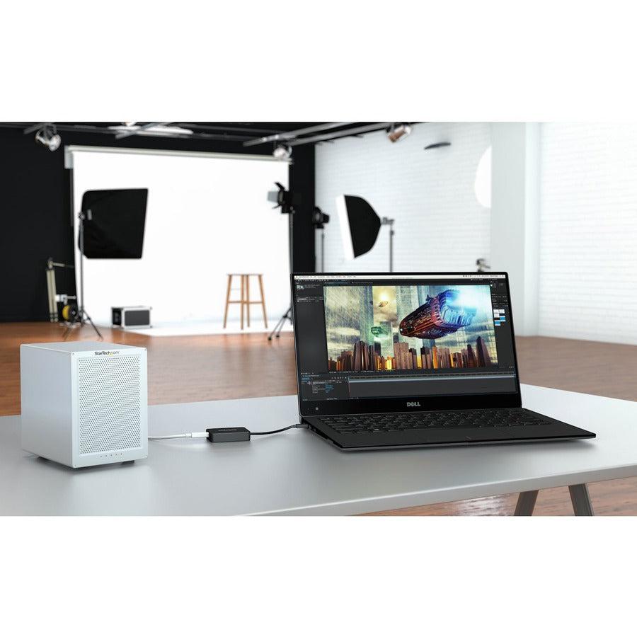 Startech.Com Thunderbolt 3 To Thunderbolt 2 Adapter - Tb3 Laptop To Tb2 Displays & Devices -