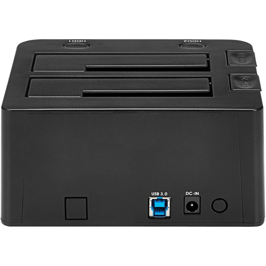 Startech.Com Usb 3.0 Dual Hard Drive Docking Station With Uasp For 2.5/3.5In Ssd / Hdd  Sata 6 Gbps