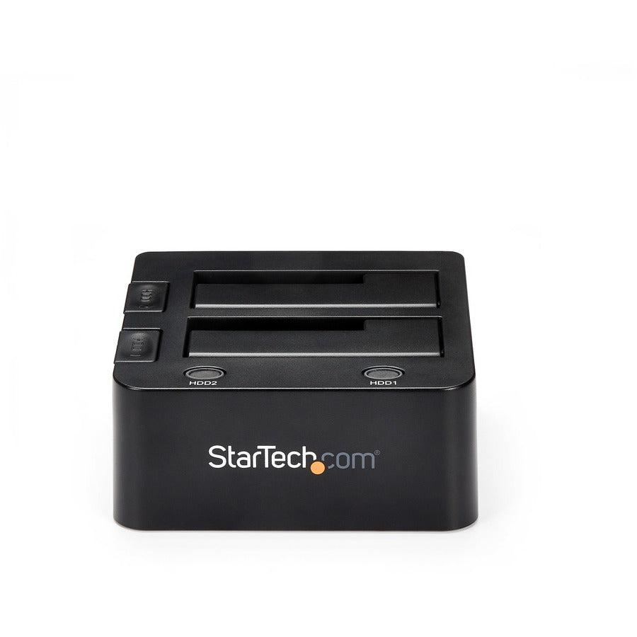 Startech.Com Usb 3.0 Dual Hard Drive Docking Station With Uasp For 2.5/3.5In Ssd / Hdd  Sata 6 Gbps