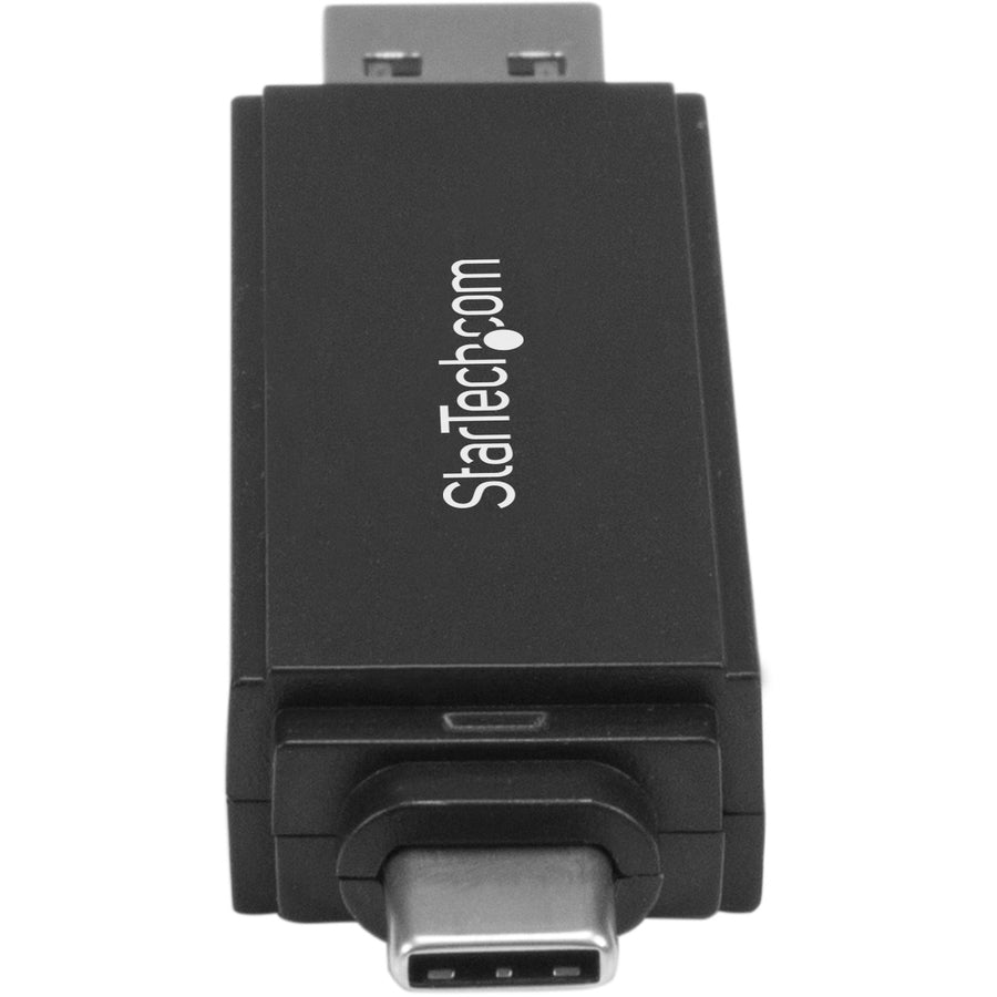 Startech.Com Usb 3.0 Memory Card Reader/Writer For Sd And Microsd Cards - Usb-C And Usb-A