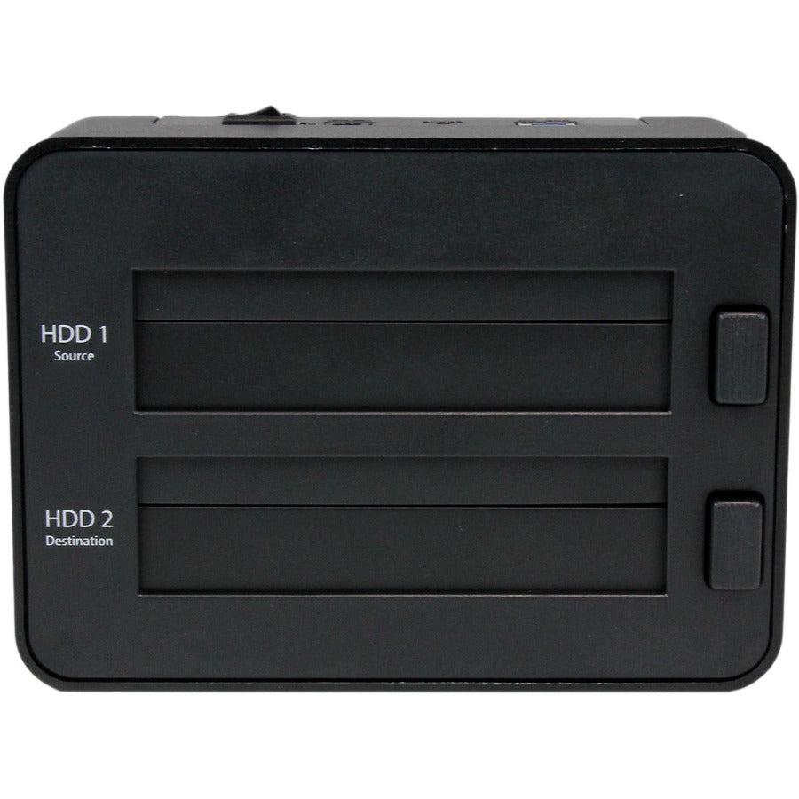 Startech.Com Usb 3.0 Sata Hard Drive Duplicator & Eraser Dock - Standalone 2.5/3.5In Hdd & Ssd Eraser And Cloner