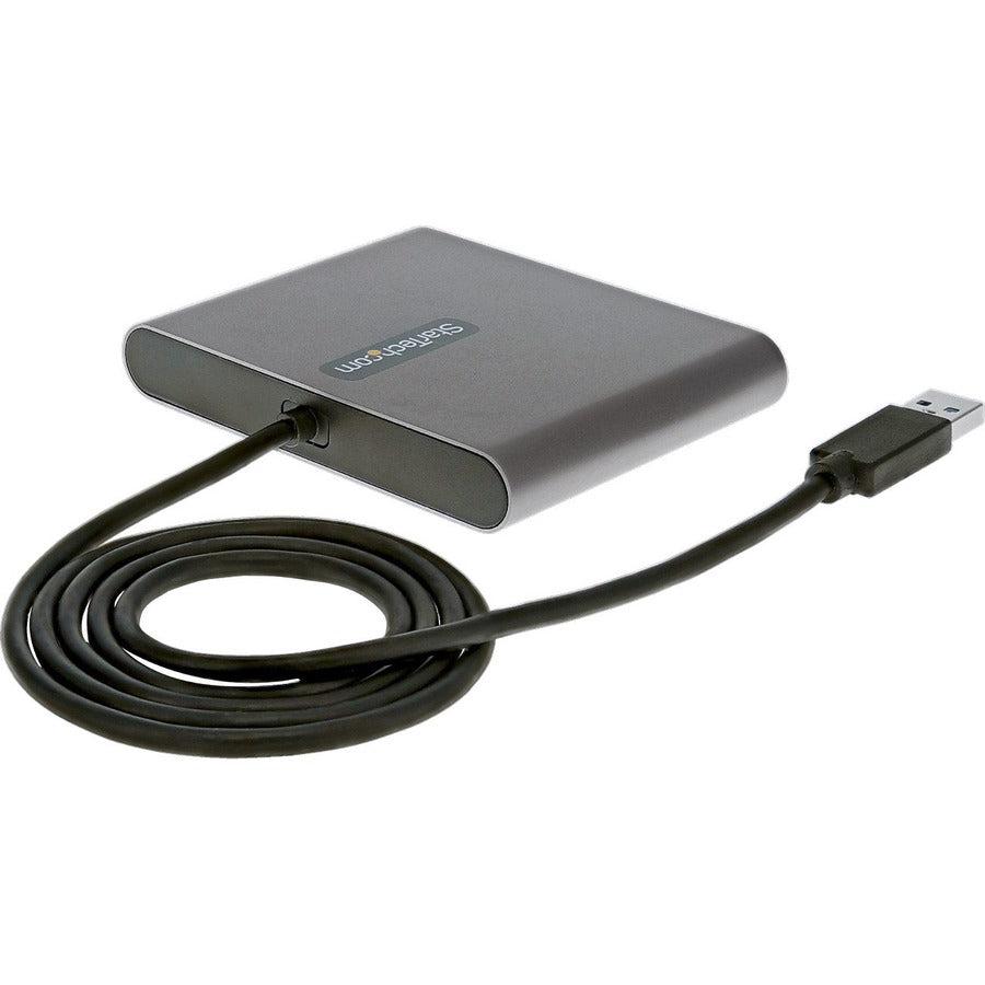 Startech.Com Usb 3.0 To 4X Hdmi Adapter - External Video & Graphics Card - Usb Type-A To Quad Hdmi