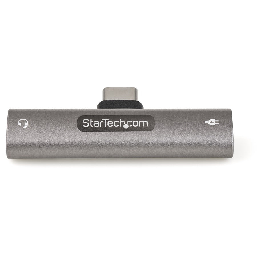 Startech.Com Usb C Audio & Charge Adapter - Usb-C Audio Adapter W/ 3.5Mm Trrs Headphone/Headset Jack