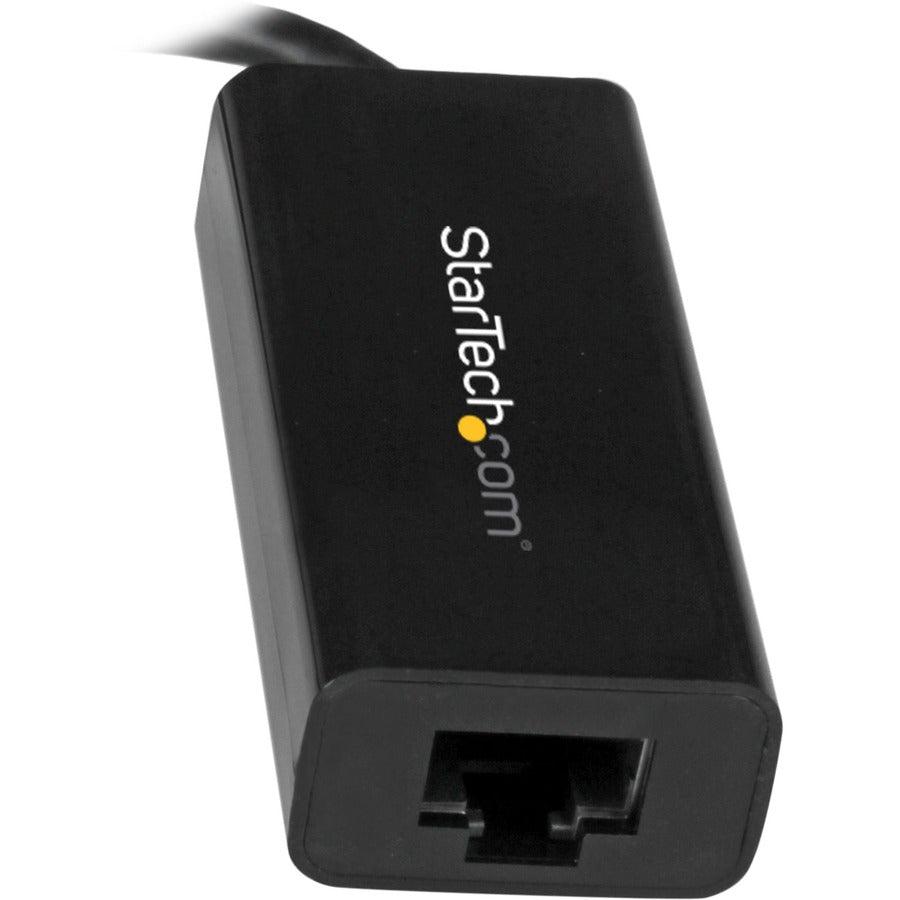 Startech.Com Usb C To Gigabit Ethernet Adapter - Black - Usb 3.1 To Rj45 Lan Network Adapter - Usb