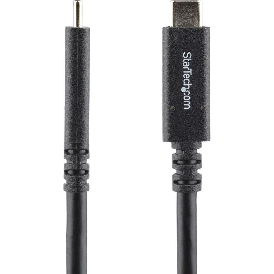 Startech.Com Usb-C To Usb-C Cable W/ 5A Pd - M/M - 6 Ft. (1.8 M) - Usb 3.0 (5Gbps) - Usb-If Certified