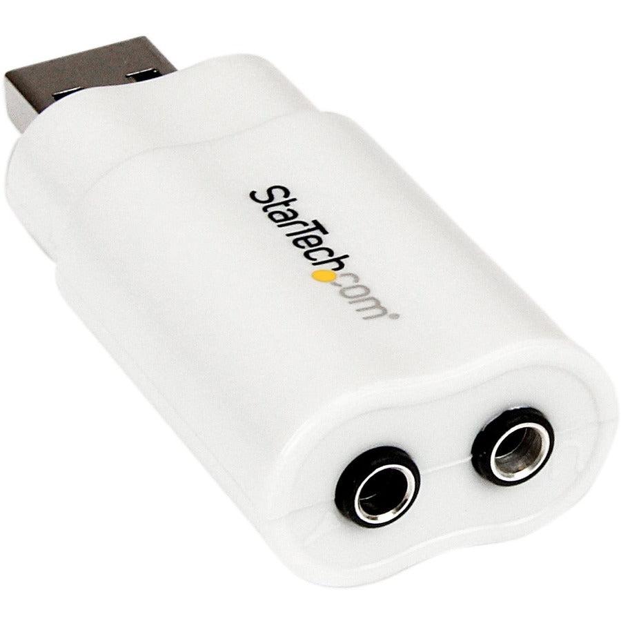 Startech.Com Usb To Stereo Audio Adapter Converter