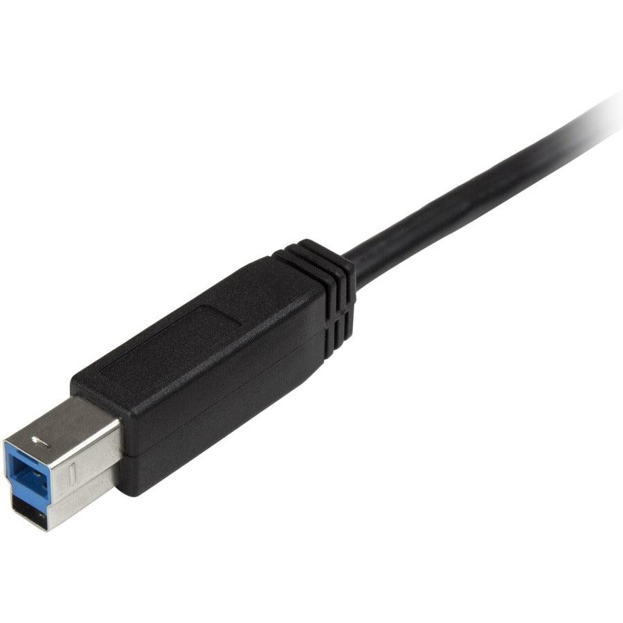 Startech.Com Usb315Cb2M Usb Cable 2 M Usb 3.2 Gen 1 (3.1 Gen 1) Usb C Usb B Black