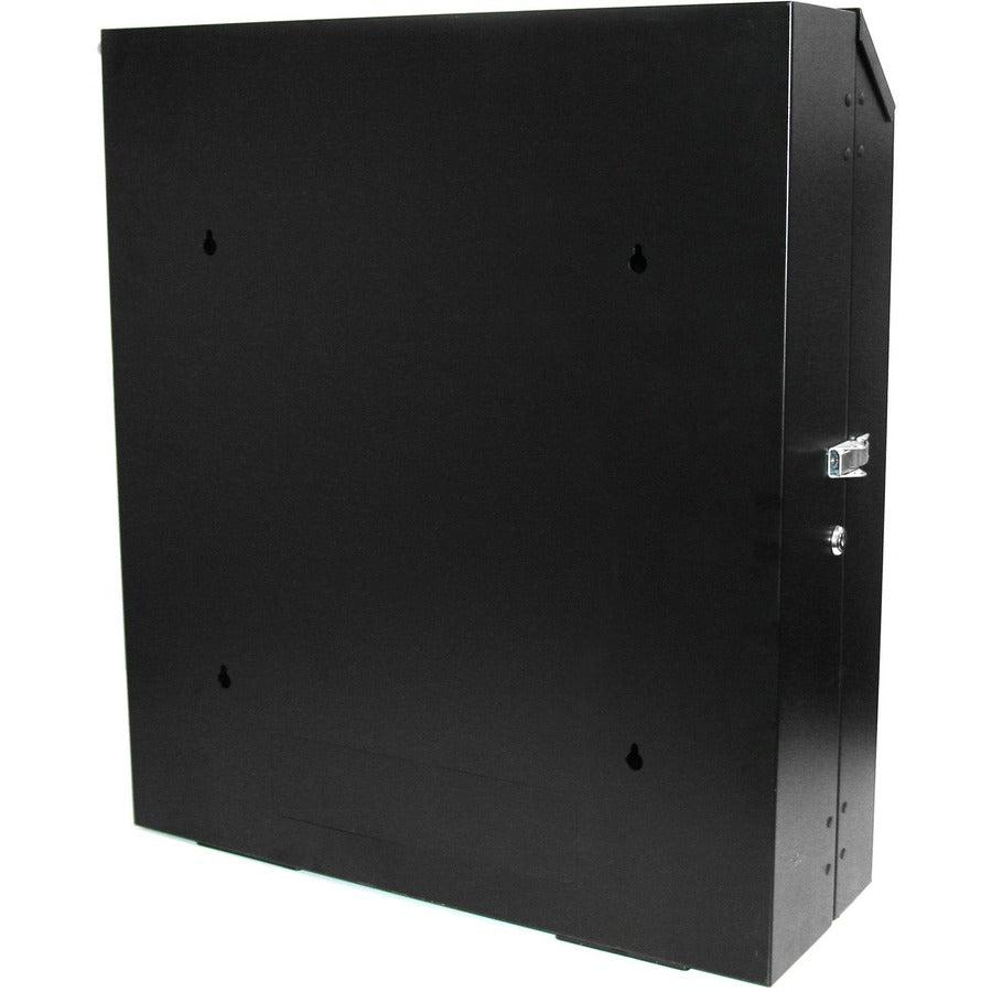 Startech.Com Wall-Mount Server Rack With Dual Fans And Lock - 4U