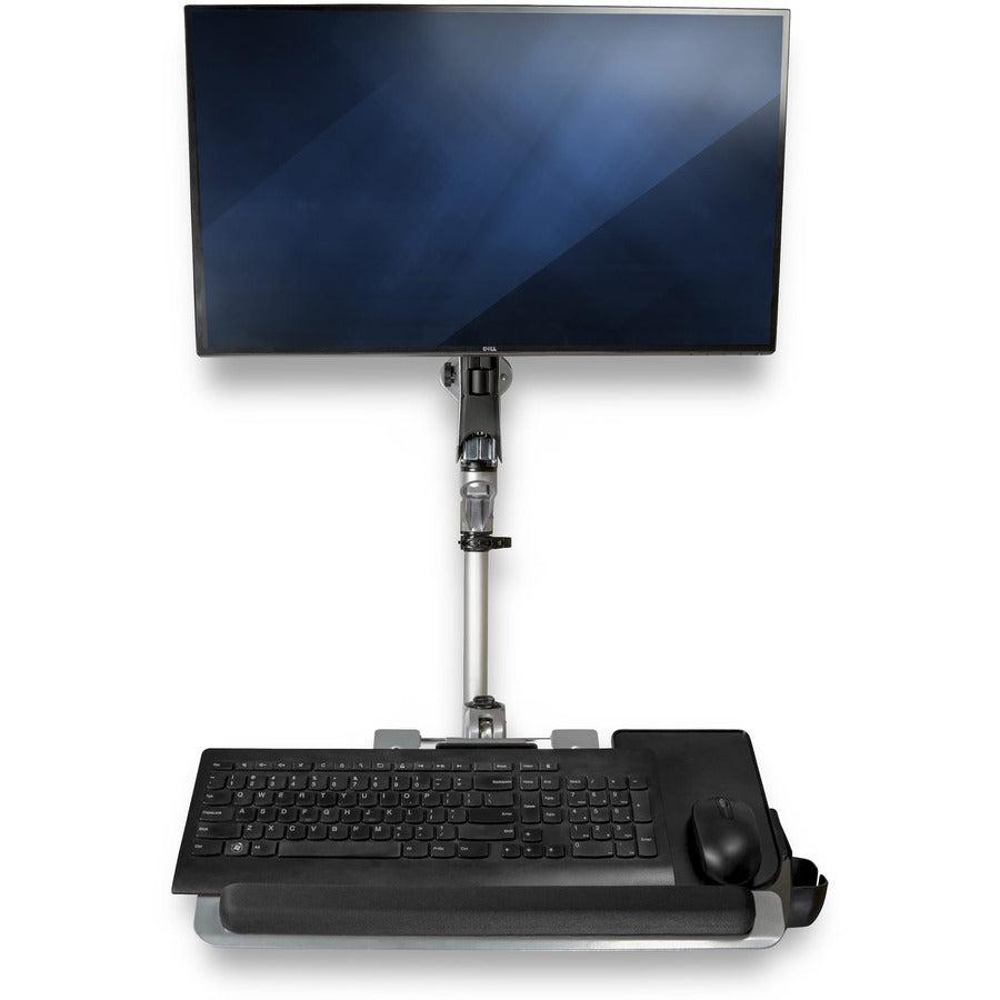 Startech.Com Wall Mount Workstation - Articulating Standing Desk W/ Ergonomic Height Adjustable