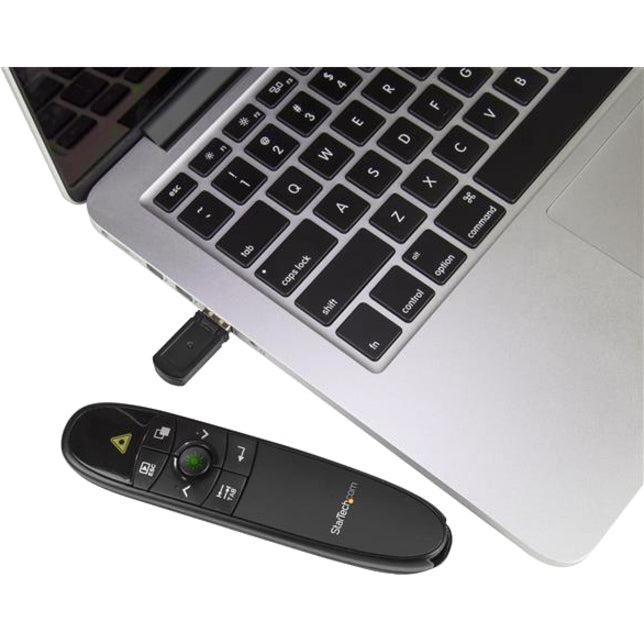 Startech.Com Wireless Presentation Remote With Green Laser Pointer - 90 Ft. (27 M)