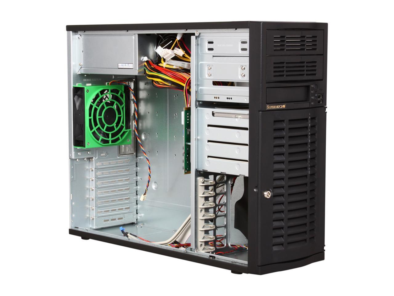 Supermicro Case Cse-733Tq-668B Mid-Tower 4 X 3.5 Inch Sas / Sata Hs E-Atx / Atx / Micro Atx Brown Box