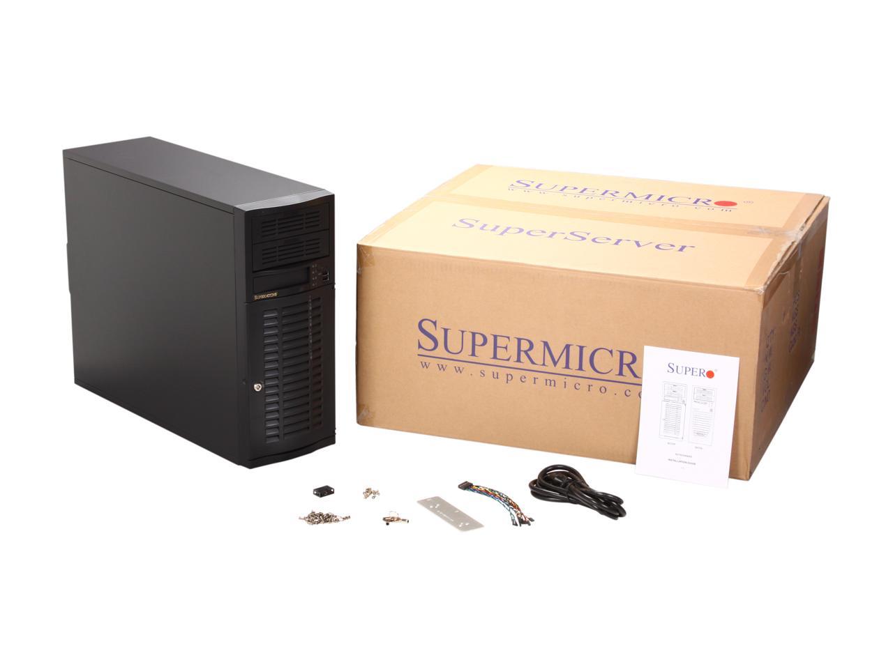 Supermicro Case Cse-733Tq-668B Mid-Tower 4 X 3.5 Inch Sas / Sata Hs E-Atx / Atx / Micro Atx Brown Box