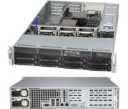 Supermicro Superchassis 825Tqc-R1K03Wb Rack Black 1000 W