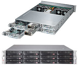 Supermicro Superserver 6028Tp-Htfr Intel® C612 Lga 2011 (Socket R) Rack (2U) Black