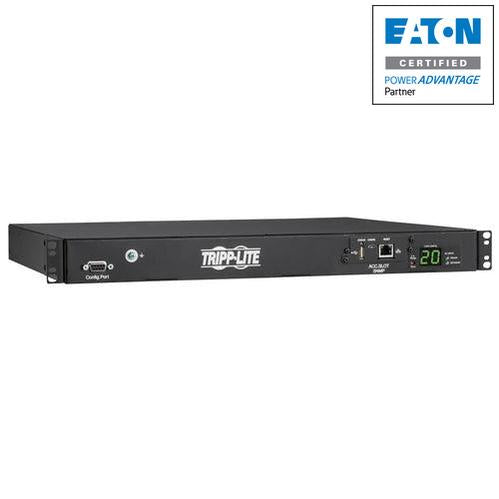 Switched Power Distribution Unit ATS - 3.8kW Single-Phase Monitored PDU | Tripp Lite PDUMNH20HVAT1