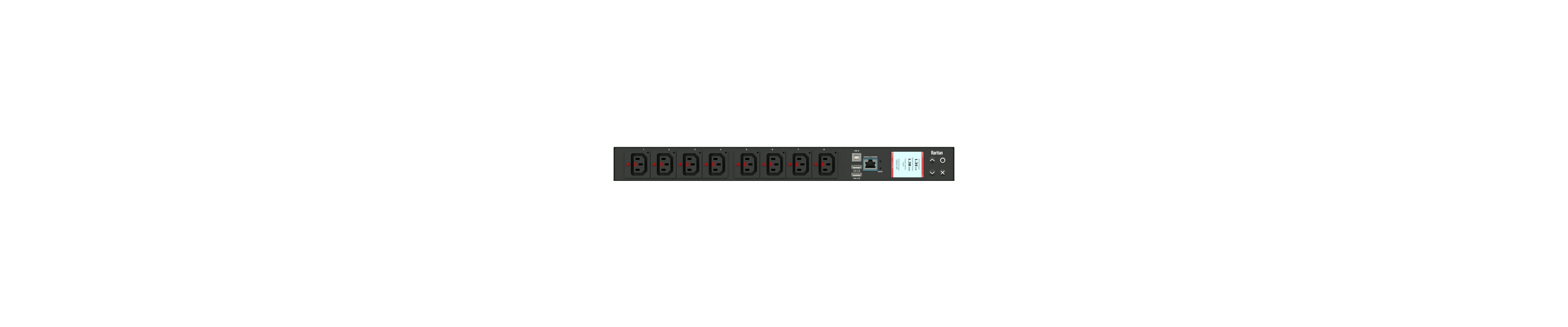 Switched Power Distribution Unit - Raritan PX3-5190R-E2 Monitored Rack PDU | Tecisoft