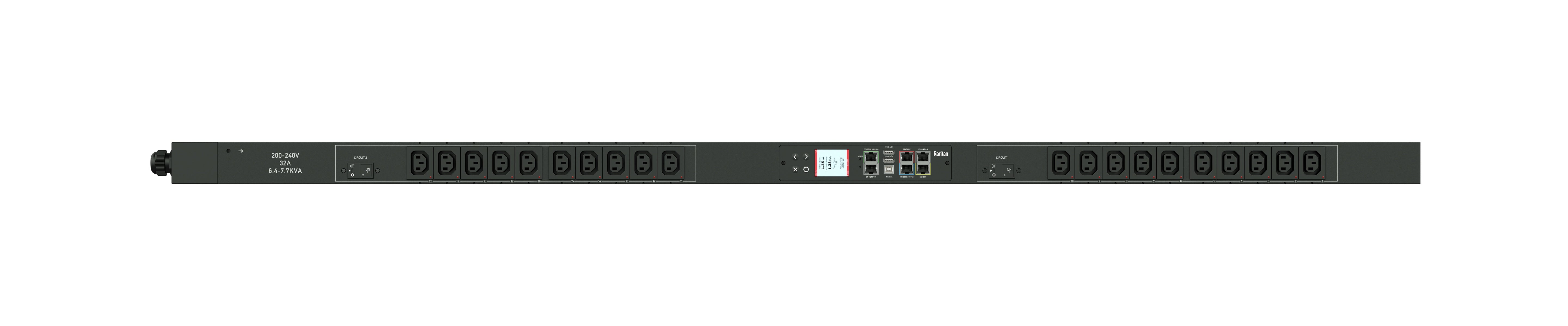 Switched Rack Power Distribution Unit PX3-5466V | Raritan