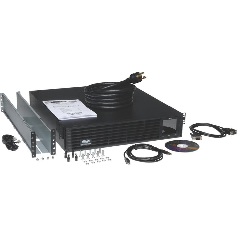 TAA Compliant SmartPro 3kVA UPS - 2U Rack Line-Interactive Sine Wave with Network Interface | Tripp Lite by Eaton SM3000RMXLNTAA